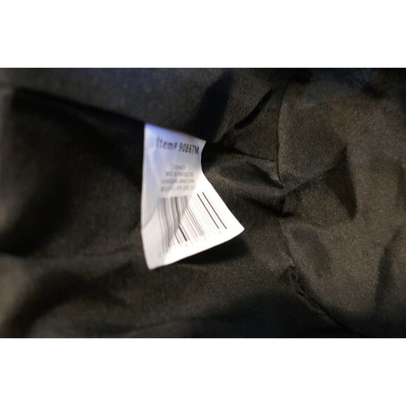 Day of The Dead Black Costume Hat with Red Flowers and Ribbon - Picture 10 of 10